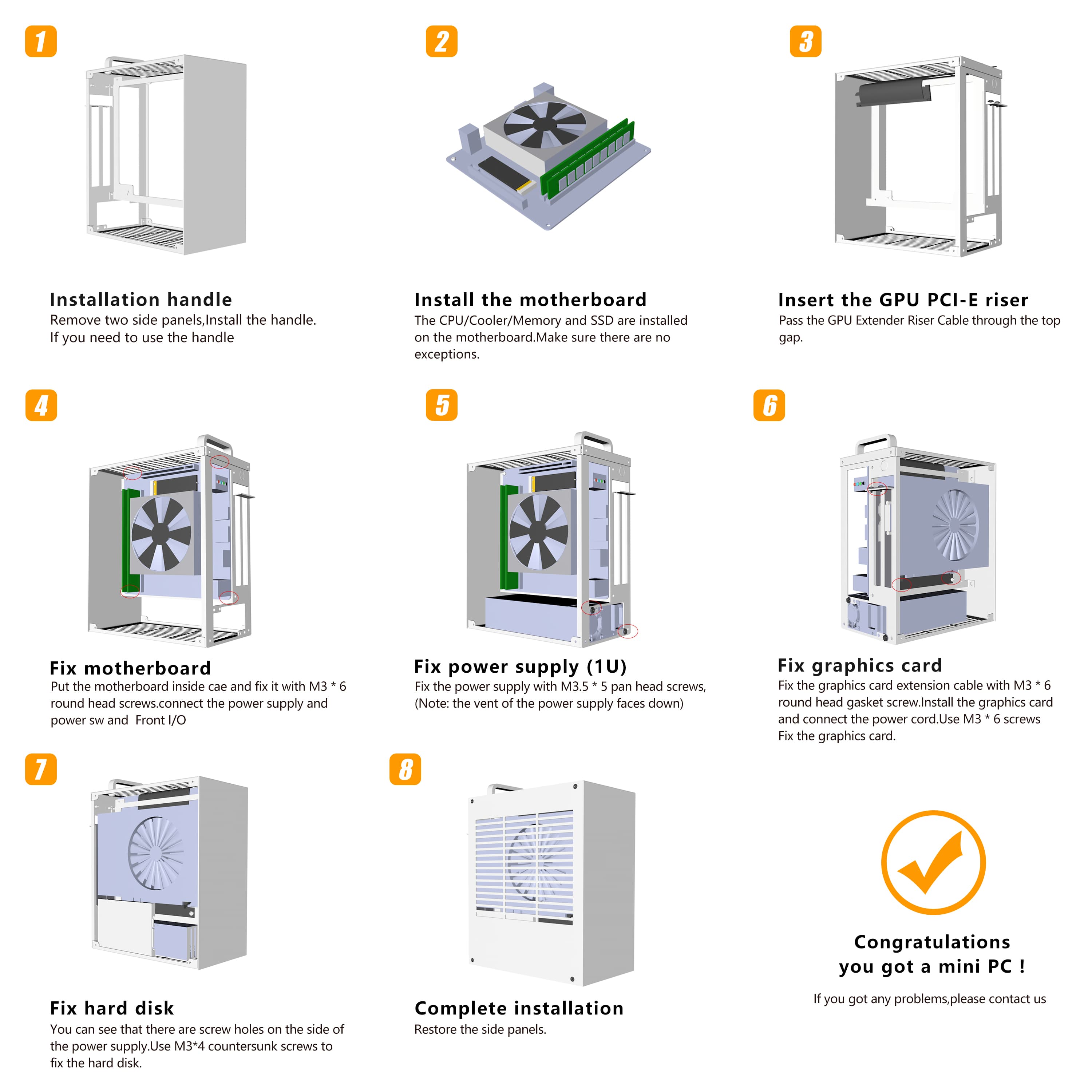 SGPC Itx Mini Case - K39 (Steel)