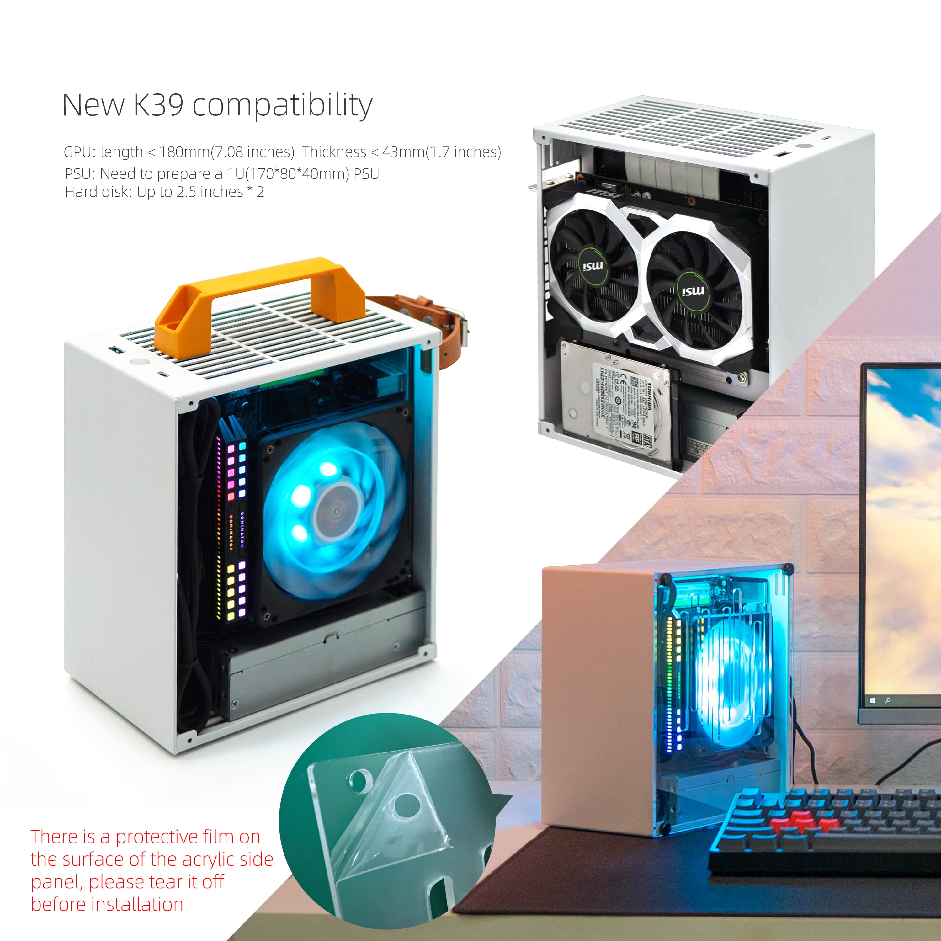 SGPC Itx Mini Case - K39 (Steel)